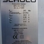 Τεχνικά Χαρακτηριστικά Πάνελ Schüco 240W Μεταχειρισμένα